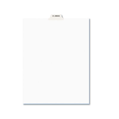 Avery&reg; Legal Index Divider, Exhibit Alpha Letter, Avery&reg; Style