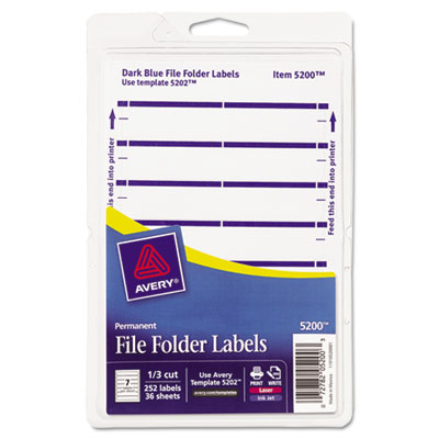 Avery&reg; Print or Write File Folder Labels