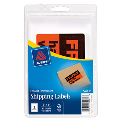 Avery&reg; "Fragile&mdash;Handle with Care" Label