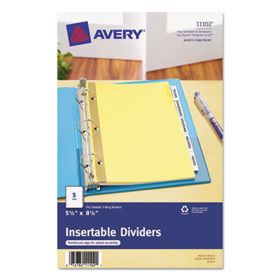 Avery&reg; Insertable Big Tab&trade; Dividers