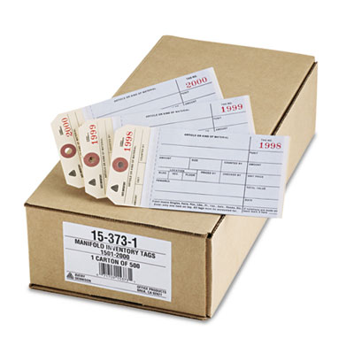 Avery&reg; Manifold Inventory Duplicate Tags