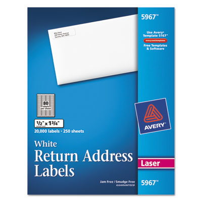 Avery&reg; Shipping Labels with TrueBlock&reg; Technology