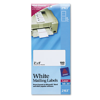 Avery&reg; Mini-Sheets&reg; Address Labels