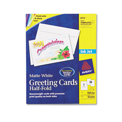 Avery&reg; Greeting Cards with Matching Envelopes