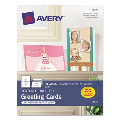 Avery&reg; Greeting Cards with Matching Envelopes