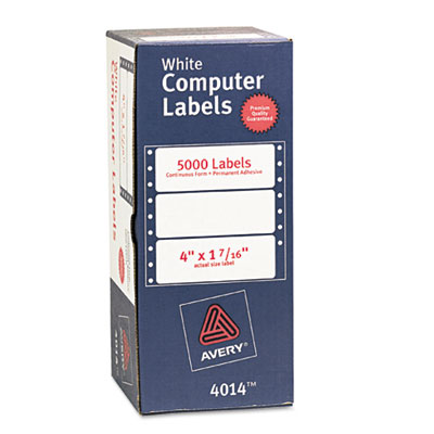 Avery&reg; Dot Matrix Printer Mailing Labels