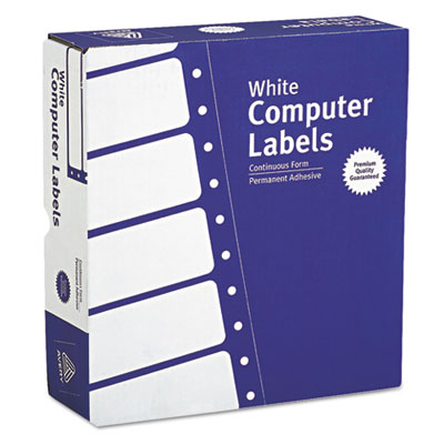 Avery&reg; Dot Matrix Printer Mailing Labels