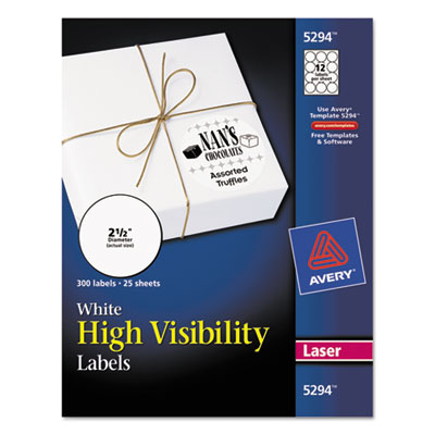 Avery&reg; High-Visibility Labels