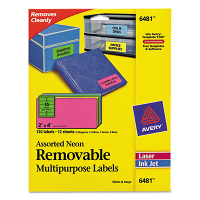 Avery&reg; High-Visibility Labels