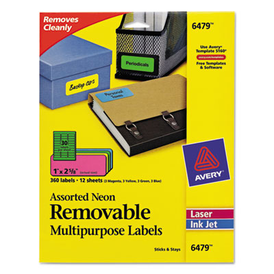 Avery&reg; High-Visibility Labels