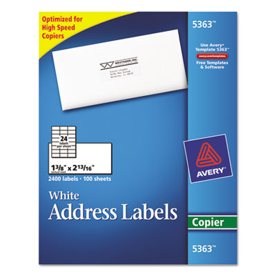 Avery&reg; Copier Mailing Labels