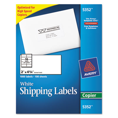 Avery&reg; Copier Mailing Labels