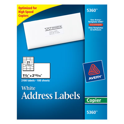 Avery&reg; Copier Mailing Labels