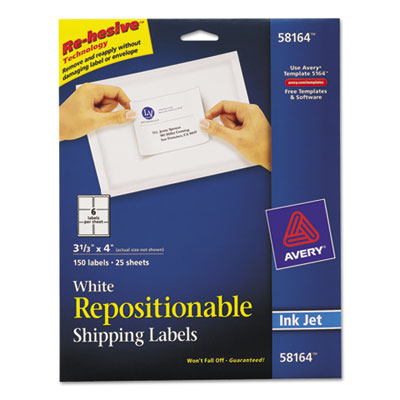 Avery&reg; Repositionable Labels