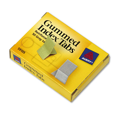 Avery&reg; Write-On Gummed Index Tabs