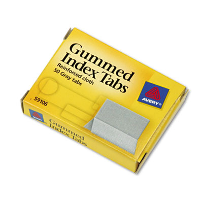 Avery&reg; Write-On Gummed Index Tabs