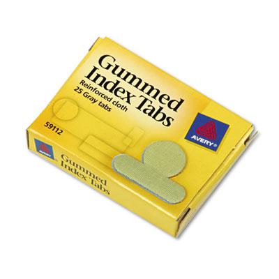 Avery&reg; Write-On Gummed Index Tabs