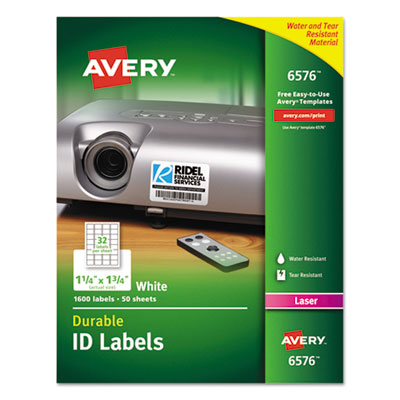 Avery&reg; Permanent Durable ID Labels with TrueBlock&reg; Technology