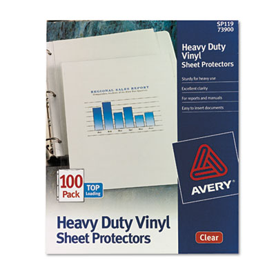 Avery&reg; Heavy Duty Vinyl Sheet Protector