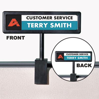 Advantus&reg; People Pointer Cubicle Sign