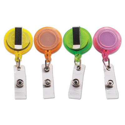 Advantus&reg; Deluxe Retractable ID Card Reel