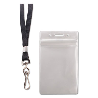 Advantus&reg; Resealable ID Badge Holders
