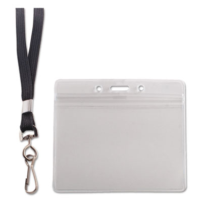 Advantus&reg; Resealable ID Badge Holders