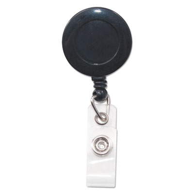 Advantus&reg; Swivel-Back Retractable ID Card Reel