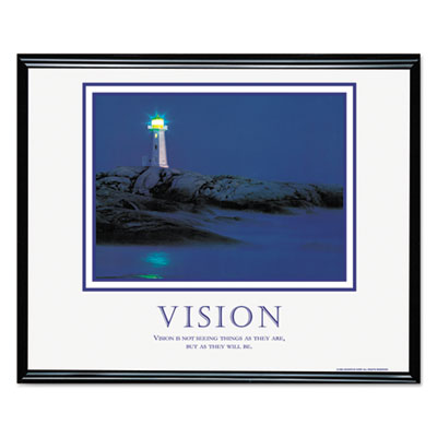 Advantus&reg; Framed Motivational Print