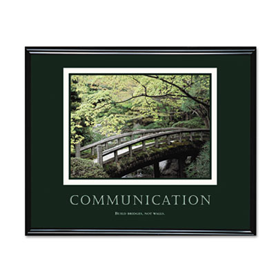 Advantus&reg; Framed Motivational Print