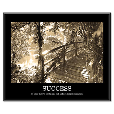 Advantus&reg; Framed Motivational Print