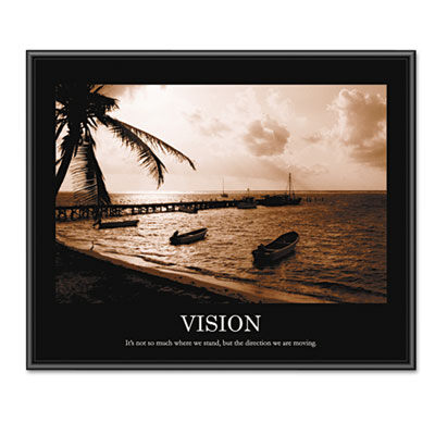Advantus&reg; Framed Motivational Print