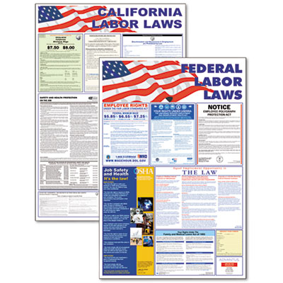 Advantus&reg; State/Federal Labor Law Poster Combo Pack