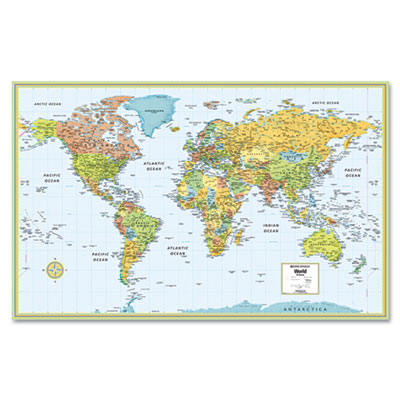 Rand McNally Signature World Wall Map