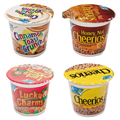 General Mills Breakfast Cereal Single-Serve Cups General Mills Breakfast Cereal Single-Serve Cups