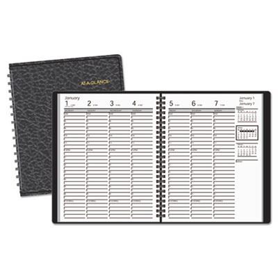 AT-A-GLANCE&reg; Weekly Appointment Book Ruled for Hourly Appointments