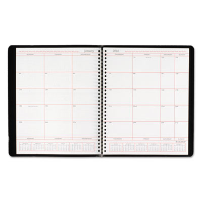 AT-A-GLANCE&reg; Monthly Planner in Business Week Format