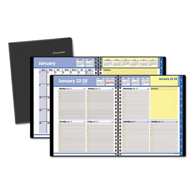 AT-A-GLANCE&reg; QuickNotes&reg; Weekly/Monthly Appointment Book