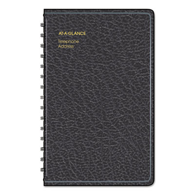 AT-A-GLANCE&reg; Telephone/Address Book