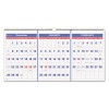AT-A-GLANCE&reg; Three-Month View Wall Calendar in Horizontal Format