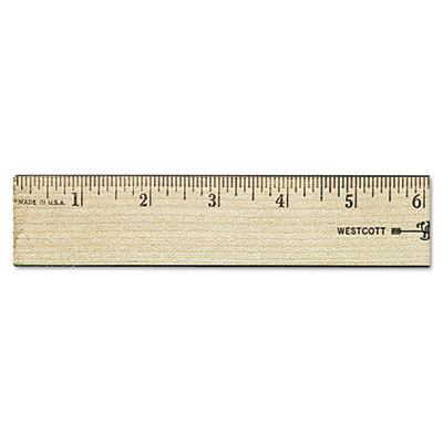 Westcott&reg; Flat Wood Ruler