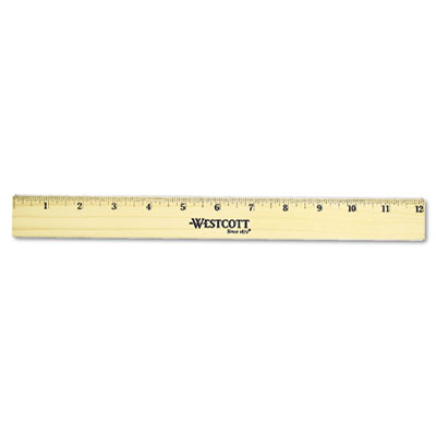 Westcott&reg; Flat Wood Ruler
