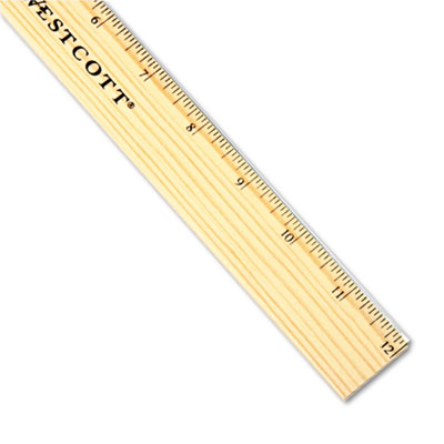 Westcott&reg; Budget 12" Metric Ruler