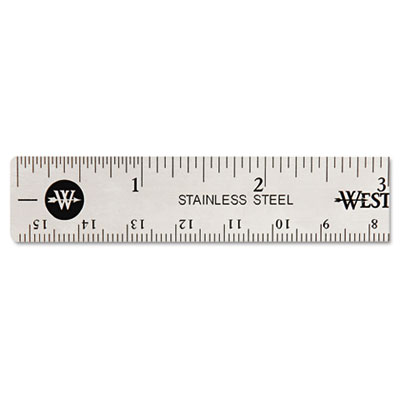 Westcott&reg; Stainless Steel Ruler