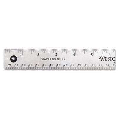 Westcott&reg; Stainless Steel Ruler