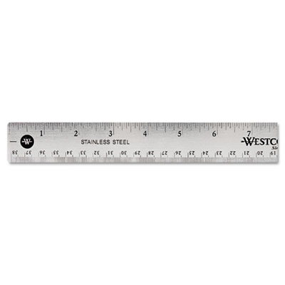 Westcott&reg; Stainless Steel Ruler