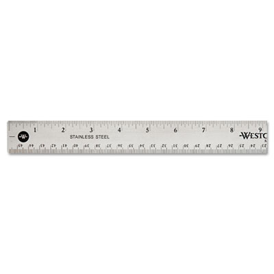 Westcott&reg; Stainless Steel Ruler