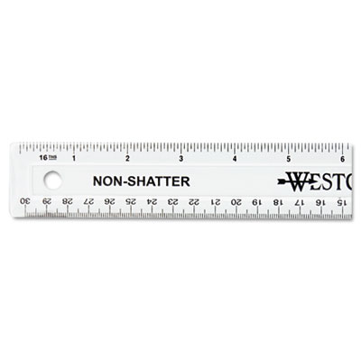 Westcott&reg; Non-Shatter Flexible Ruler