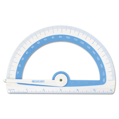 Westcott&reg; Student Protractor with Antimicrobial Product Protection