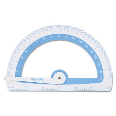 Westcott&reg; Student Protractor with Antimicrobial Product Protection